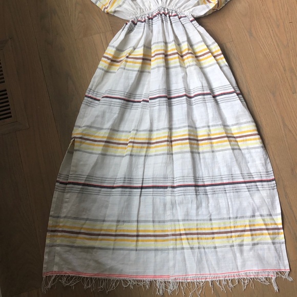 LemLem kaftan fringe dress coverup size small - Picture 5 of 7